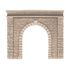 Décors miniature : Entrée de tunnel en pierre naturelle, une voie - 1:87 - Noch 58061