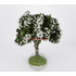 Arbre fleuri blanc 15 cm - décors pour crèches -FR-ATB97690B