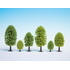 10 arbres miniatures 5-9 cm 1:87, 1:120 - Noch 26901