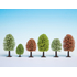 10 arbres miniatures  printaniers 5 - 9 cm 1:87, 1:120 - Noch 26906