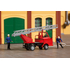 Véhicule miniature : Camion de pompiers Multicar M22 - 1:87 H0 - Auhagen 41655