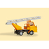 Véhicule miniature : Camion de pompiers avec échelle rotative Multicar M22 - 1:87 H0 - Auhagen 41656