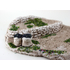 Décor d'oliviers - crèche provençale avec sacs d'olives - FR 23001