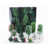 JORD-4A - 50 sapins miniatures et arbres 3-12 cm 1:160, N