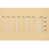 Lampadaires miniatures N, 1:160 - Auhagen 44648