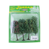 4 arbres fleuris miniatures 10 - 12 cm 1:87 - JORD-4