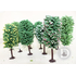 Végétation miniature : 10 arbres feuillus 10-13 cm 1:87 - Jordan 7A