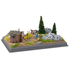 Figurine et décor miniature : Minidiorama Montagnes - 1:87 H0 - Faller 180051