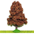 Châtaigniers automne miniature 14 cm tronc bois - décors pour crêches