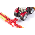 Jouets miniatures : Tracteur avec faucheuses 1/87 - Siku 1672