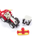 Jouets miniatures : Tracteur avec faucheuses 1/87 - Siku 1672
