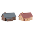 Bâtiment miniatures : 2 Maisons de village  - 1:160 N - Faller 232184