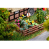 Végétation miniature : Fleurs dans le jardinet 1/87 - Faller 181289