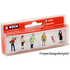 Figurines miniatures : Personnages assis - 1/87 - Noch 18131