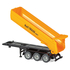 Véhicule miniature : Tracteur JCB avec dolly et benne basculante 1/87 - Siku 10185800002