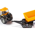 Véhicule miniature : Tracteur JCB avec dolly et benne basculante 1/87 - Siku 10185800002