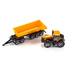 Véhicule miniature : Tracteur JCB avec dolly et benne basculante 1/87 - Siku 10185800002