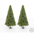 Végetation miniatures :  2 sapins miniatures 16 cm 1:87 - JORD-080F