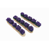5 Rangées de fleurs assorties - décors pour crèches et santons  - FR-B/0840/S