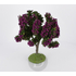 Arbre fleuri fuschia 15 cm - décors pour crèches - FR-ATB97690F