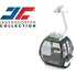 Télécabine -JC- oméga noire pour téléphérique miniature - JC 84003 - 5663