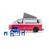 Van miniature : VW T6 California avec accessoires au  1/87 - Siku 1019220001