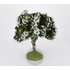 Arbre fleuri blanc 12 cm - décors pour crèches - FR-ATB/97590B
