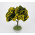 Arbre fleuri jaune 12 cm - décors pour crèches - FR-ATB97590J