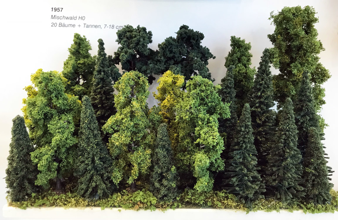 Lot De 10 Arbres HEKI 18 Cm - HEK1533 - Vert - Pour Maquette Et Train Miniature